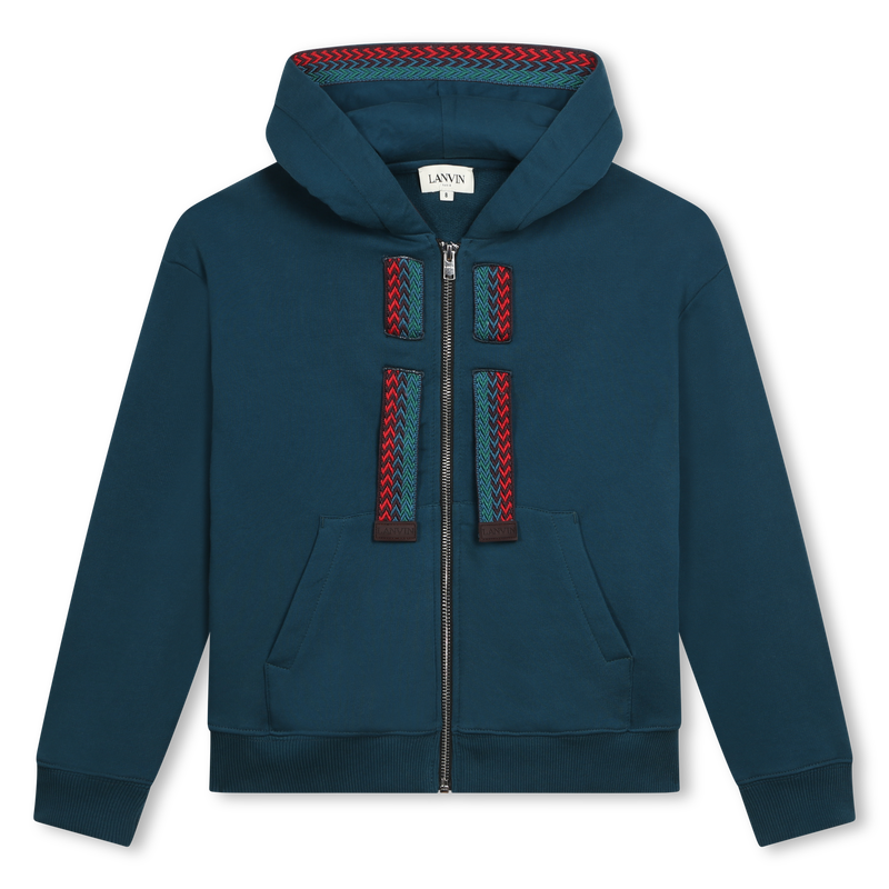 Embroidered Logo Sweatshirt LANVIN 
                    BOY