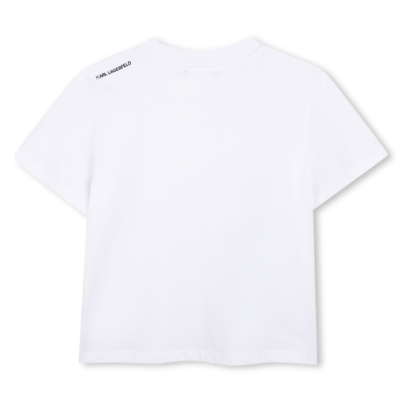 T-SHIRT ESTAMPADA KARL LAGERFELD KIDS 
                        BOY