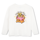 Camiseta de manga longa KENZO KIDS 
                    GIRL