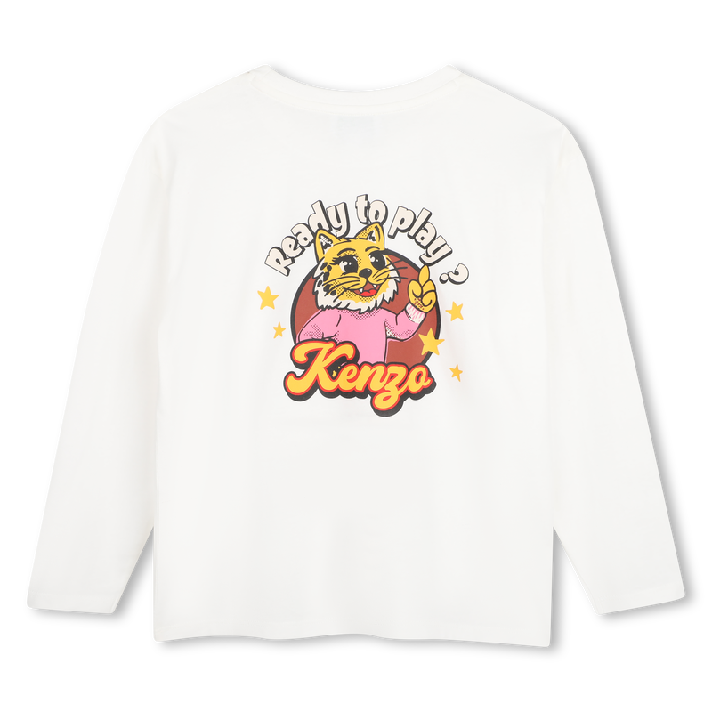 Camiseta de manga longa KENZO KIDS 
                        GIRL