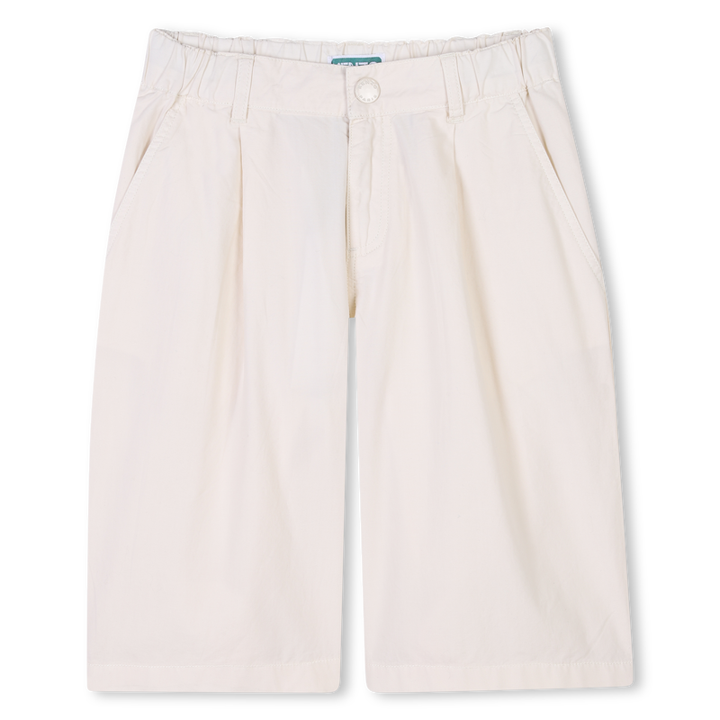 Bermudas lisas de algod&atilde;o KENZO KIDS 
                        BOY