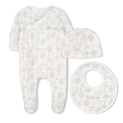 Conjunto de pijama, chapéu e babador GIVENCHY UNISEX