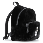 Mochila pequena feita de l&atilde; fofa KARL LAGERFELD KIDS 
                    GIRL