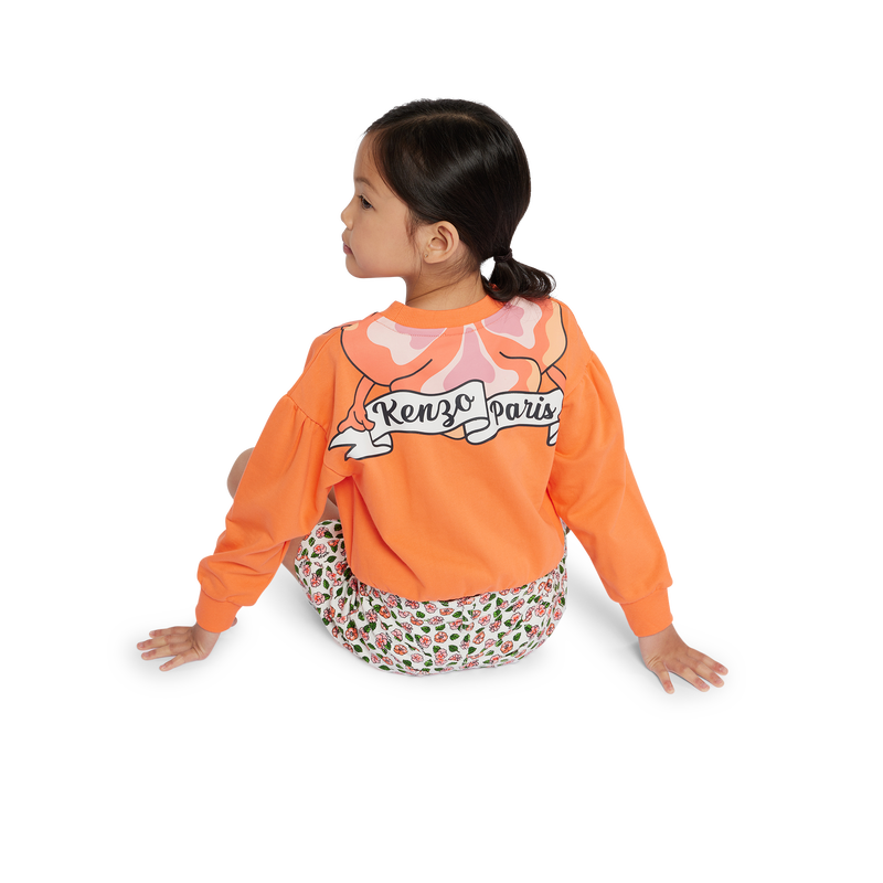 Sweatshirt em moletão leve KENZO KIDS 
                    GIRL