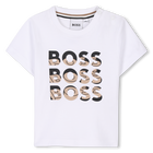 T-shirt de mangas curtas, BRANCO, hi-res