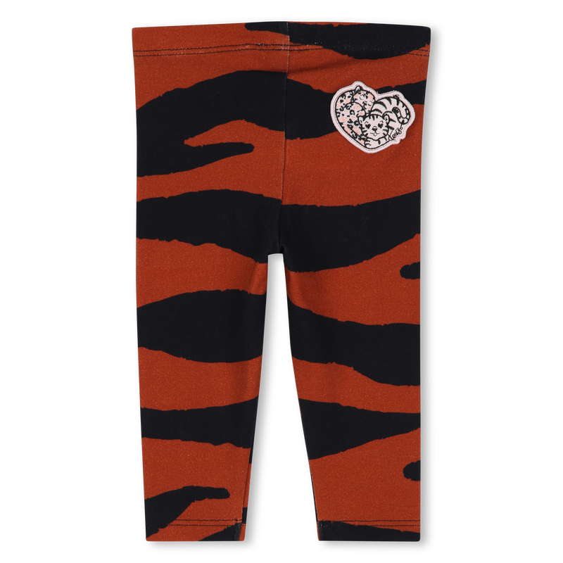 Conjunto de camiseta e legging KENZO KIDS 
                        MENINA