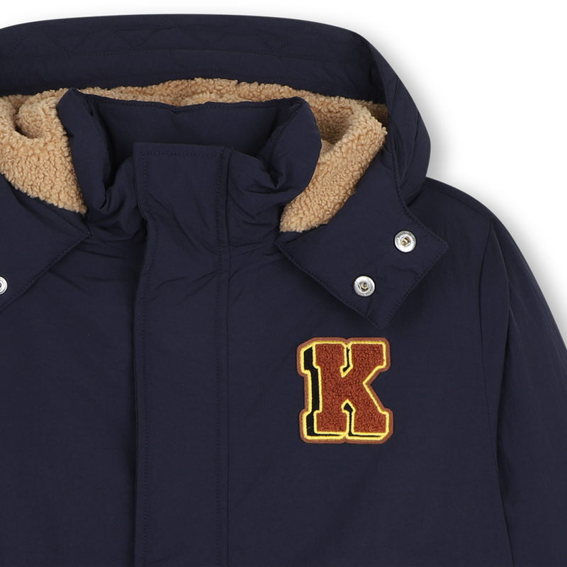 Parka com capuz KENZO KIDS 
                        BOY