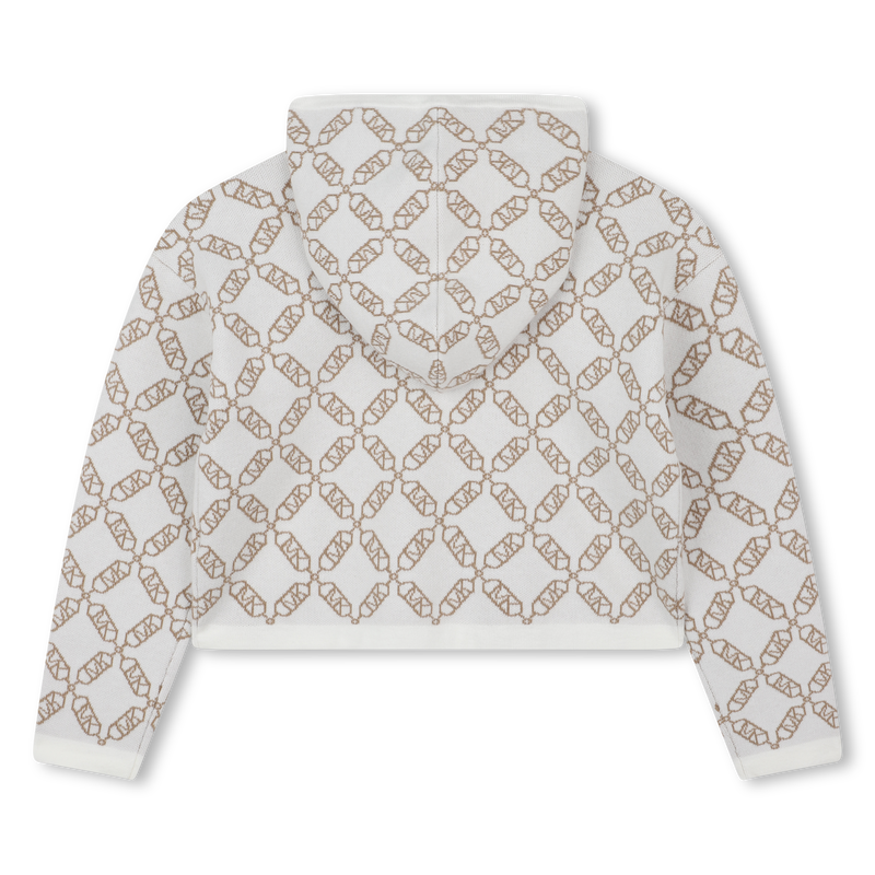 Cardigan com capuz MICHAEL KORS 
                        GIRL