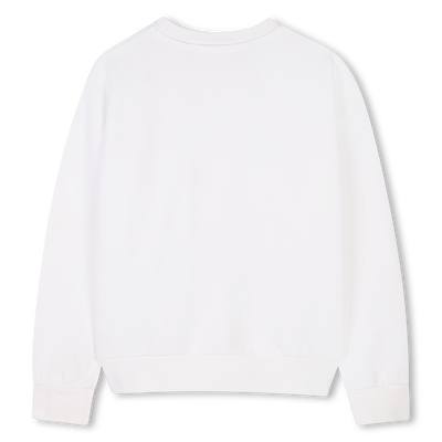 Sweatshirt em molet&atilde;o MICHAEL KORS GIRL