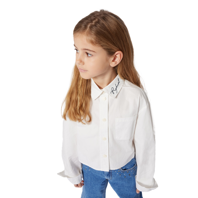 Camisa em popelina SONIA RYKIEL 
                    GIRL