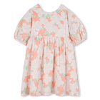 Vestido manga bal&atilde;o KENZO KIDS 
                    GIRL
