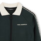 Cardigan esportivo KARL LAGERFELD KIDS 
                    BOY