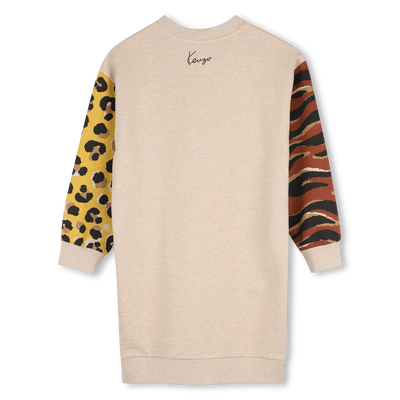 Vestido de moletom KENZO KIDS GIRL
