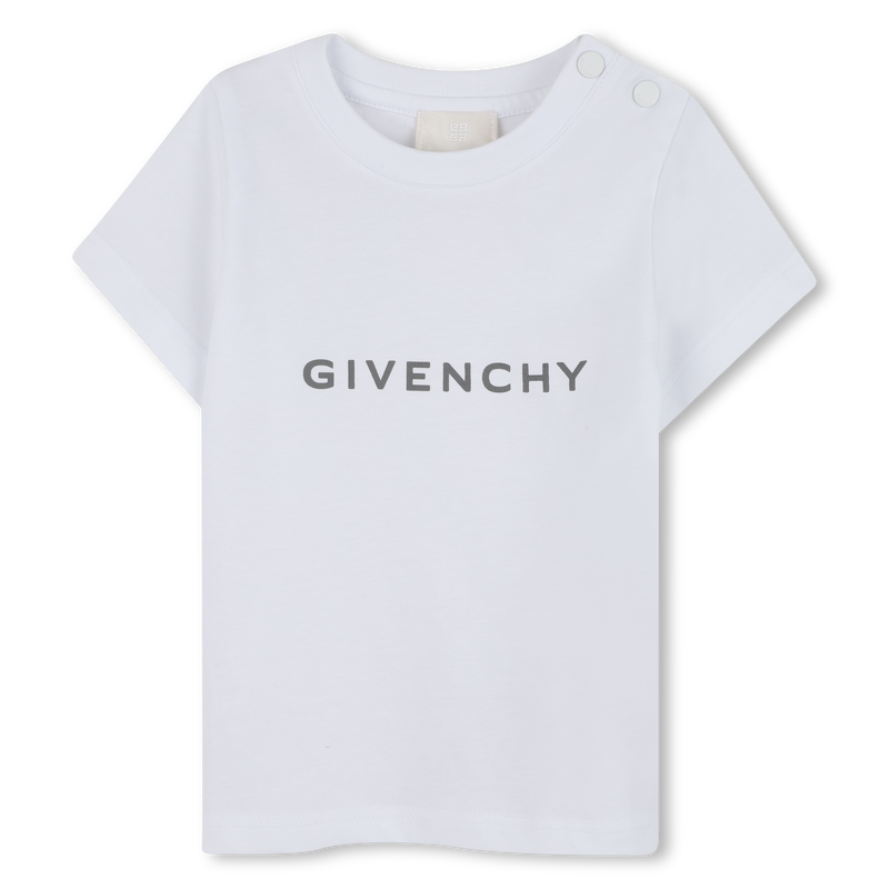 T-shirt com fecho de pressão GIVENCHY 
                    BOY