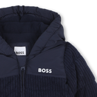 Jaqueta com capuz BOSS 
                    BOY
