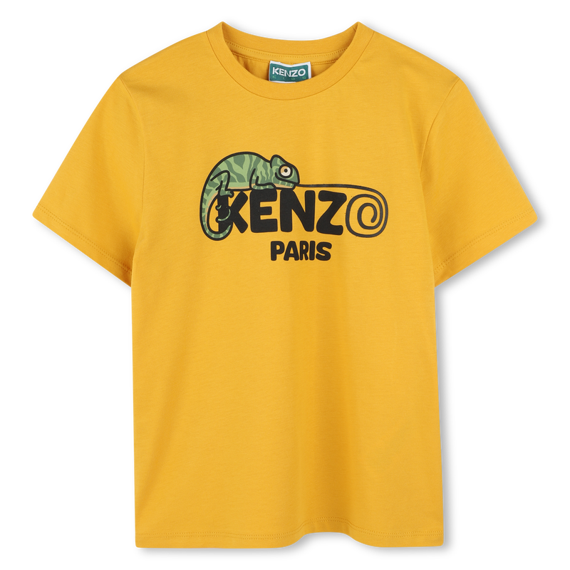 T-shirt manga curta em algod&atilde;o KENZO KIDS 
                        BOY
