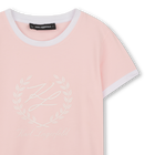 T-shirt de manga curta KARL LAGERFELD KIDS 
                    GIRL