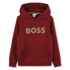 Sweatshirt com capuz, COR DE VINHO, hi-res