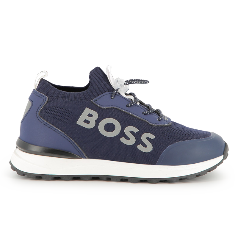 Tênis com cadarços elásticos BOSS 
                    BOY