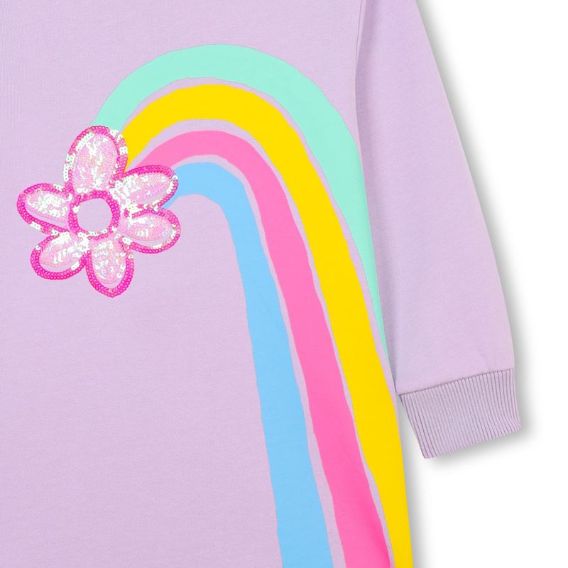 Vestido de molet&atilde;o com lantejoulas BILLIEBLUSH 
                        GIRL