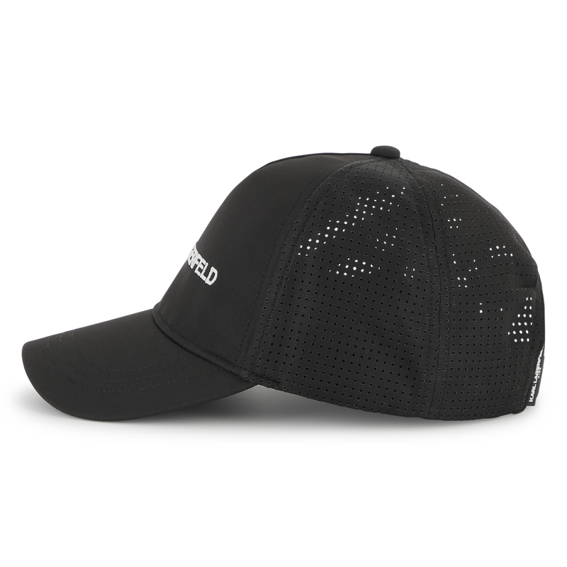 Adjustable embroidered cap KARL LAGERFELD KIDS 
                    BOY