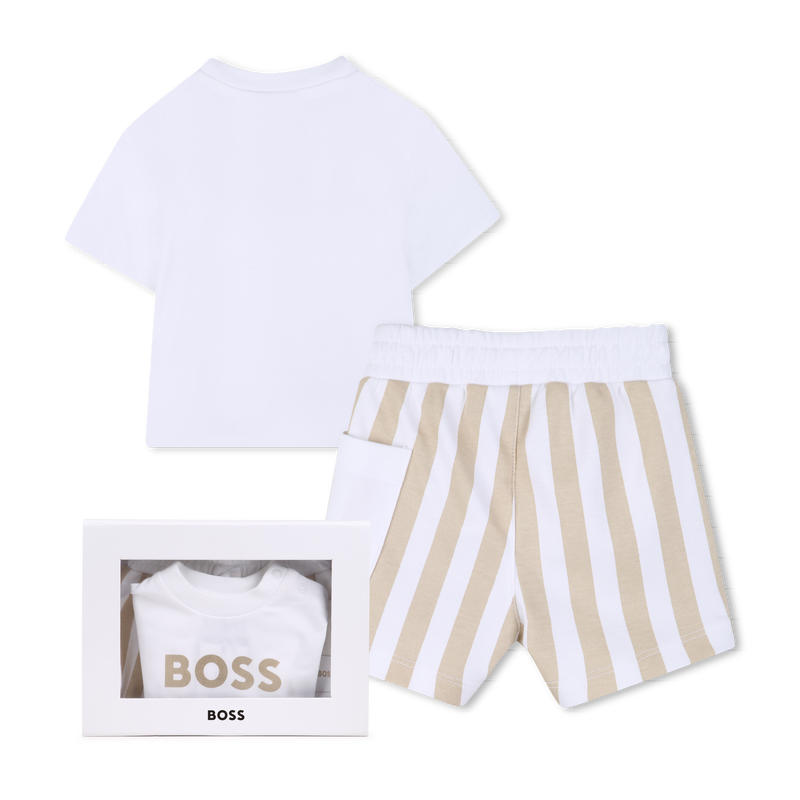 T-SHIRT + CONJUNTO DE CAL&Ccedil;&Otilde;ES BOSS 
                        BOY
