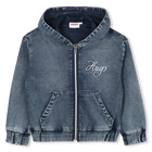 Cardigan com capuz HUGO 
                    GIRL