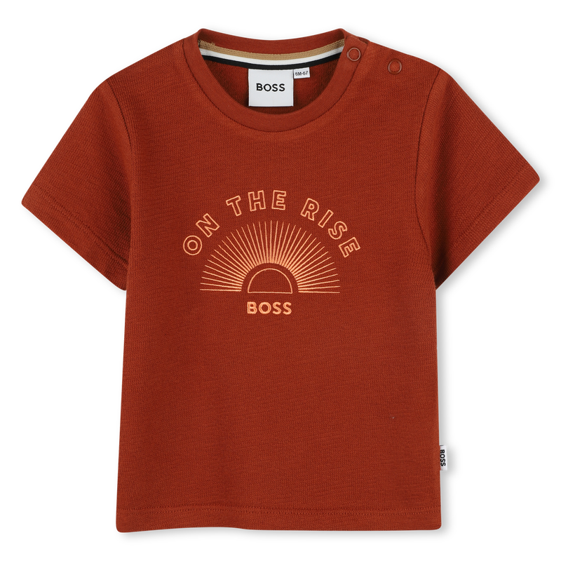 T-shirt de mangas curtas BOSS 
                        BOY