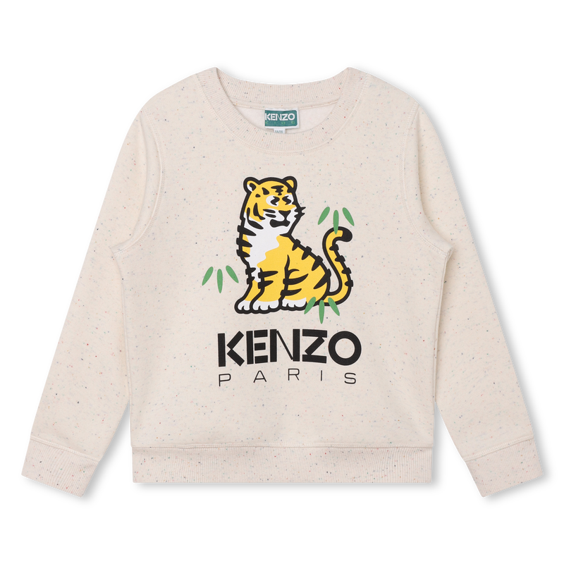 Printed fleece sweatshirt KENZO KIDS 
                    UNISEX