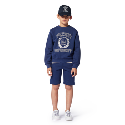 Bon&eacute; com estampado e velcro ZADIG & VOLTAIRE BOY