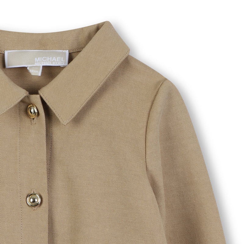 Vestido de sarja MICHAEL KORS 
                    GIRL