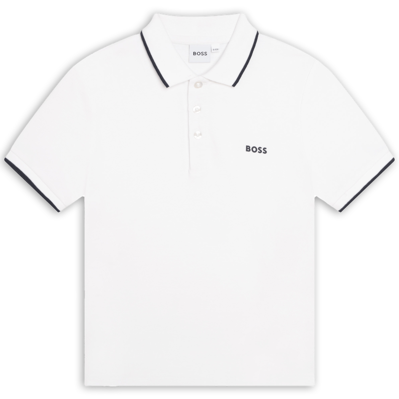 CAMISA POLO DE MANGA CURTA BOSS 
                        BOY
