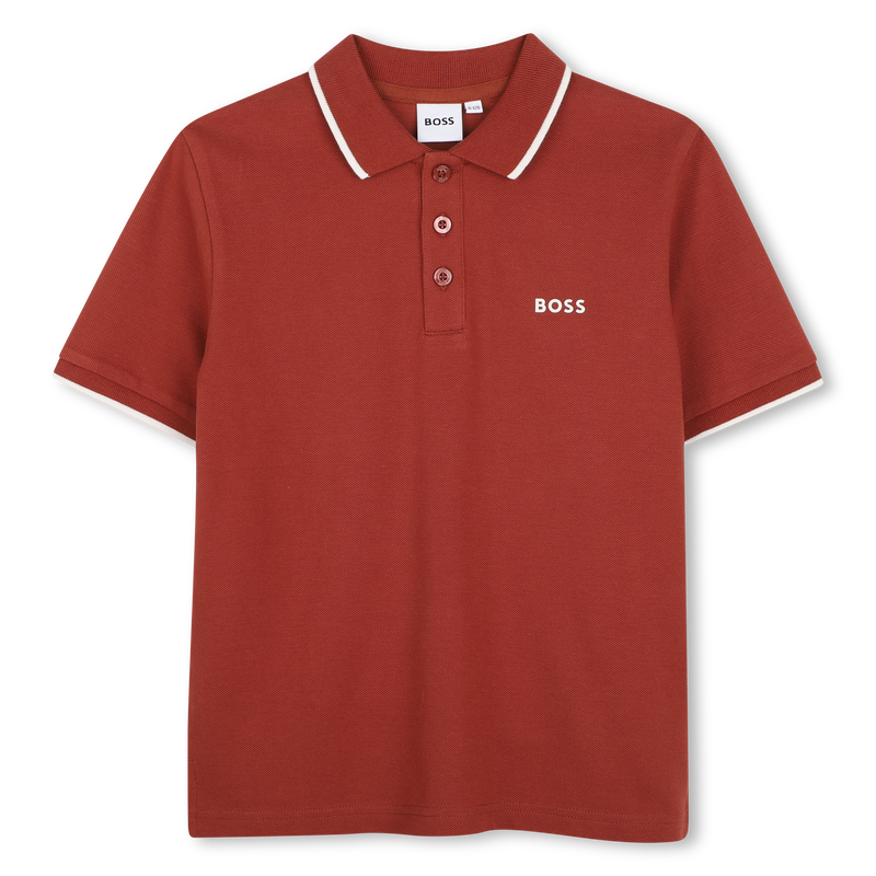 Polo de manga curta BOSS 
                        BOY