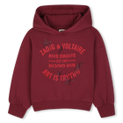 Moleton com capuz ZADIG & VOLTAIRE 
                    MENINA