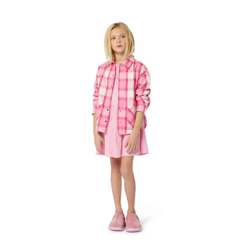 Vestido evasê com recortes GIVENCHY 
                    GIRL