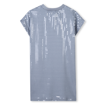 Vestido com lantejoulas DKNY GIRL