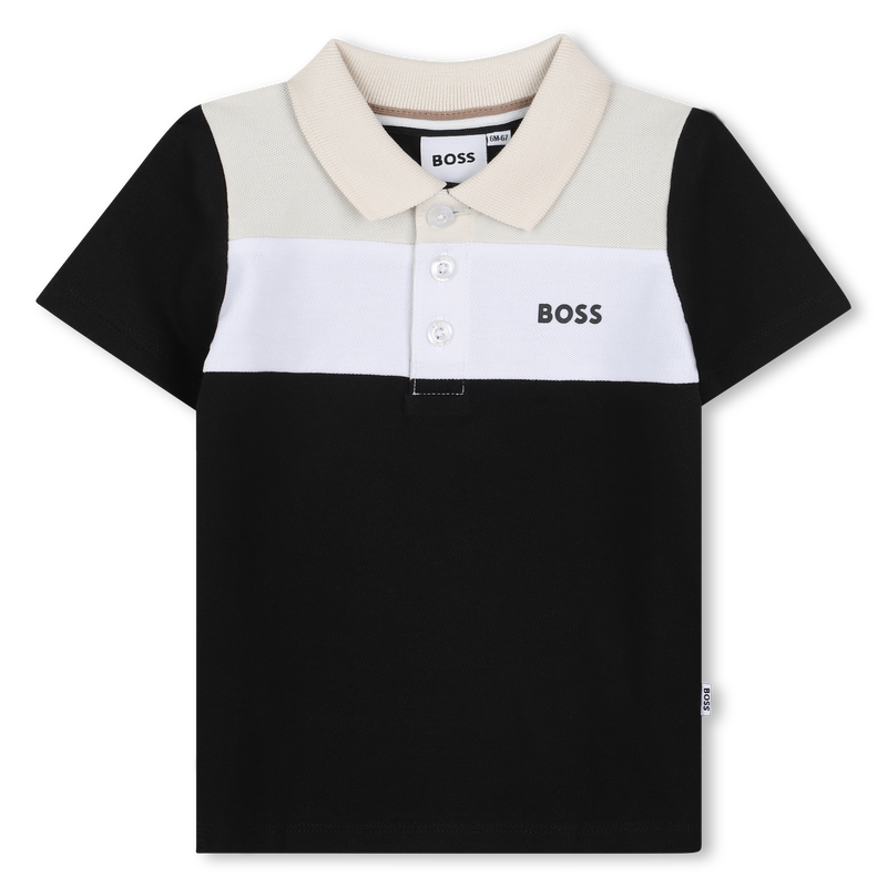 Polo de mangas curtas BOSS 
                        BOY