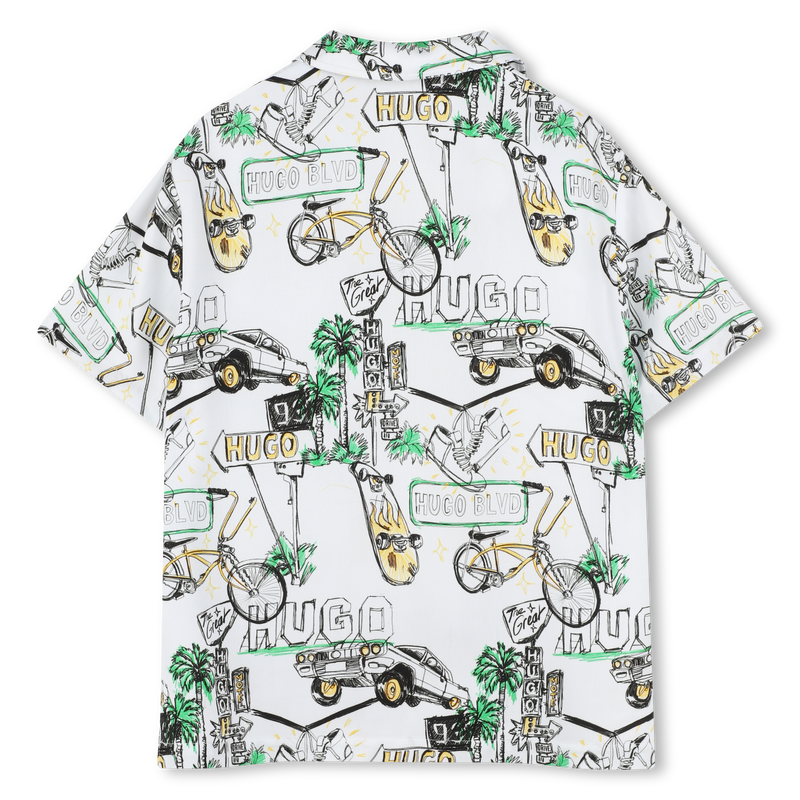 Camisa de manga curta HUGO 
                        BOY