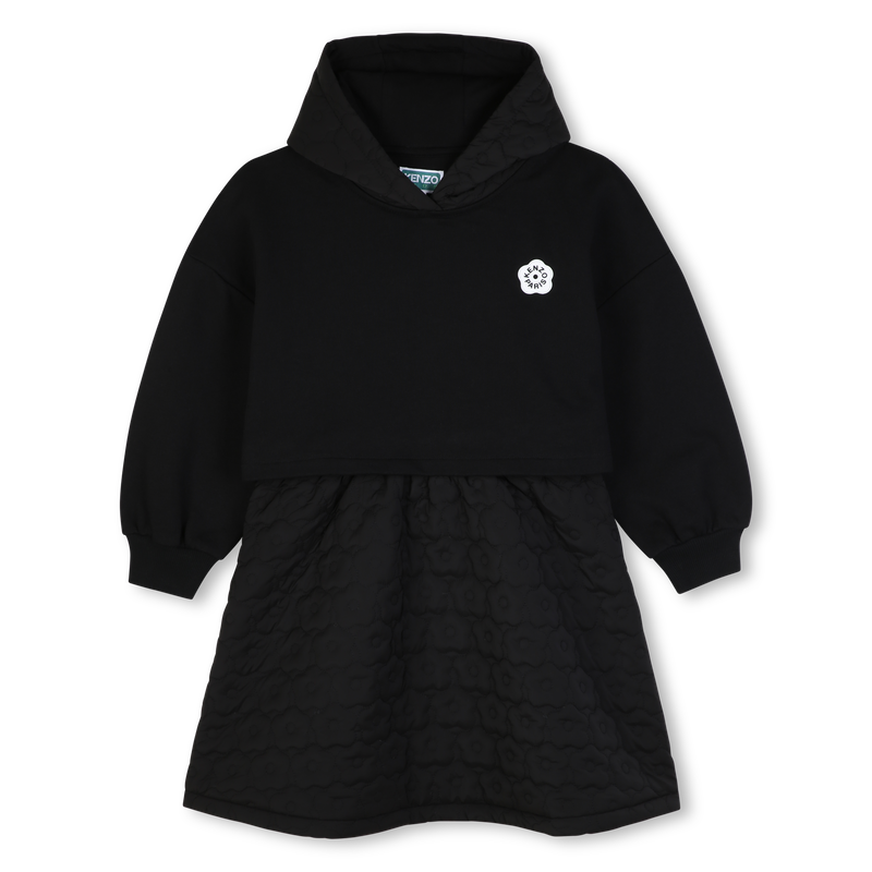 Vestido com capuz KENZO KIDS 
                        GIRL