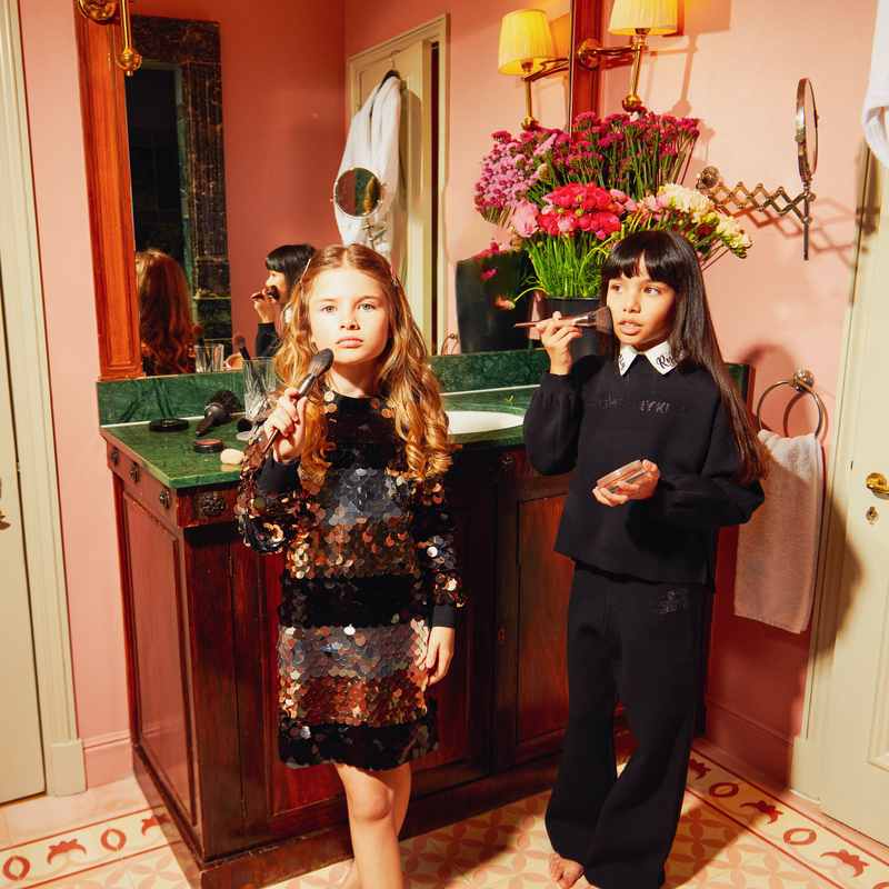 Camisola com strass SONIA RYKIEL 
                    GIRL
