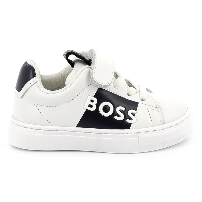 Lace-up leather sneakers BOSS 
                    BOY
