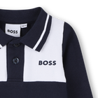 Macac&atilde;o de gola polo BOSS 
                    BOY