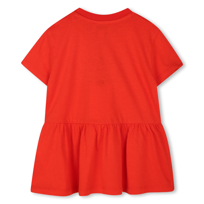 Vestido de manga curta KENZO KIDS 
                        GIRL