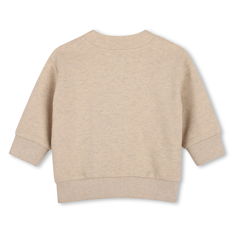 Cardigan em moletom KENZO KIDS 
                        UNISEX