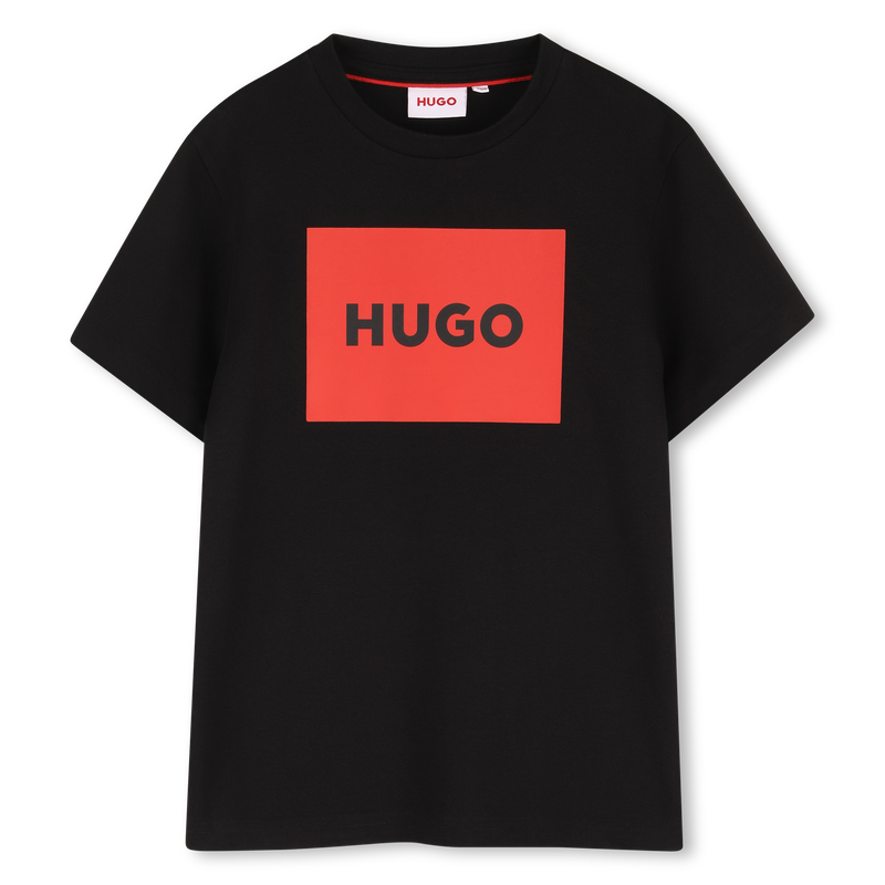 T-shirt de manga curta HUGO 
                    BOY