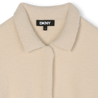 Cardig&atilde; de malha DKNY 
                    GIRL