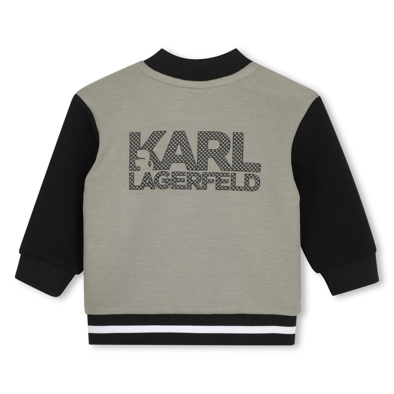 Conjunto de moletom KARL LAGERFELD KIDS 
                        MENINO