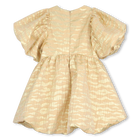 Vestido de cerim&ocirc;nia e scrunchie KENZO KIDS 
                    MENINA