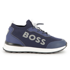 T&ecirc;nis com cadar&ccedil;os el&aacute;sticos BOSS 
                    BOY