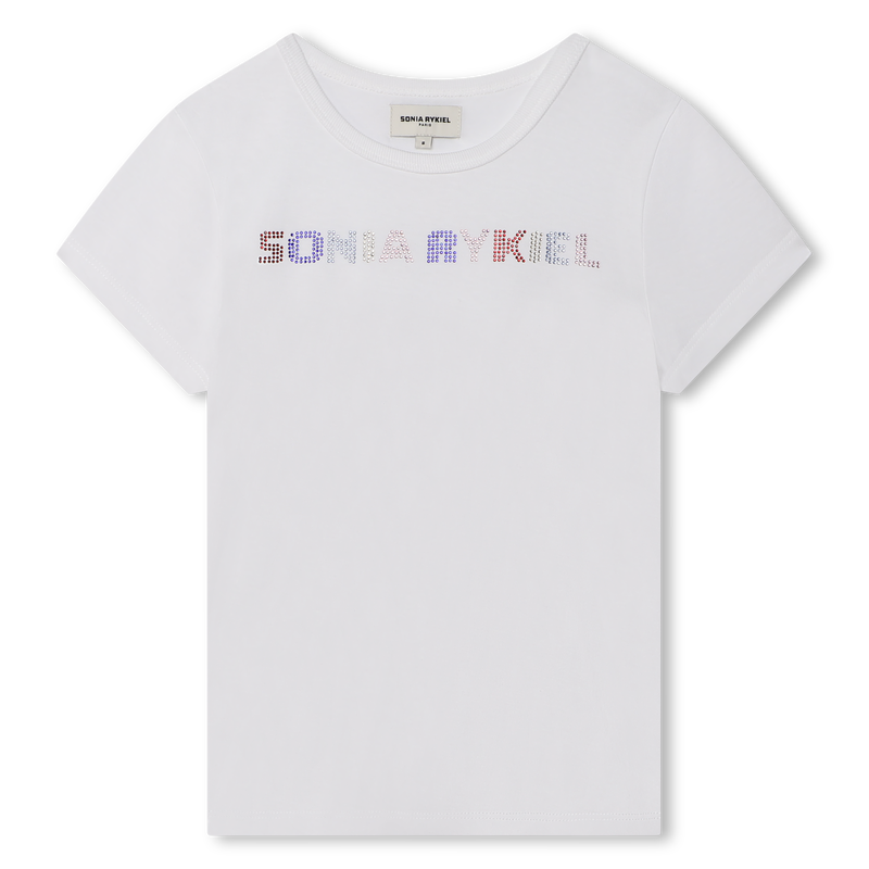 T-shirt com ilustração SONIA RYKIEL 
                    GIRL